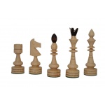 Szachy 311901 INDIAŃSKIE DUŻE drewniane, brązowe, 54x54x5.5 cm 