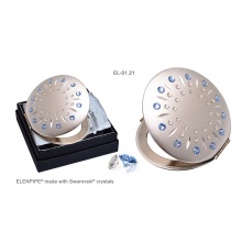 Lusterko kosmetyczne EL-01.21 "Blue Sun L. Sapphire" ze Swarovski® crystals