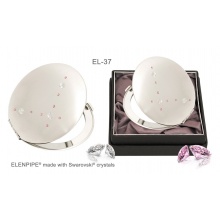 Lusterko kosmetyczne EL-37 "Angle Rose" ze Swarovski® crystals